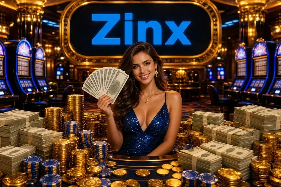 Zinx welcome bonus banner
